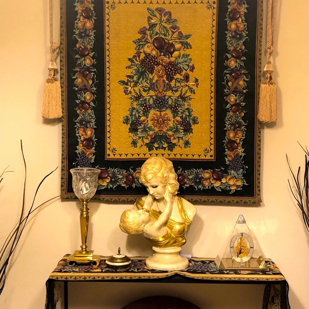 Tapestry Wall Hanging & Matching Table Runner